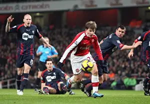 Arsenal V Bolton 2009-10 Prints: Arsenal 4-2 Bolton Wanderers: Barclays Premier League Victory at Emirates Stadium