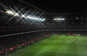 Arsenal 5-1 West Ham United: Nike Ad Banners from Emirates Stadium, Barclays Premier League, 23rd January 2013