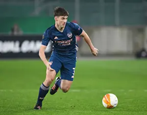 Arsenal in Action against Rapid Vienna in UEFA Europa League Group Stage, Vienna 2020
