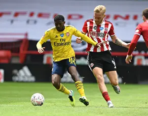 Sheffield United V Arsenal - FA Cup 2019-20 Prints: Arsenal in Action against Sheffield United in FA Cup Quarterfinal