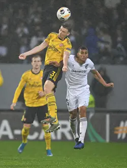 Arsenal in Action against Vitoria Guimaraes in UEFA Europa League Group Stage, Portugal (November 2019)