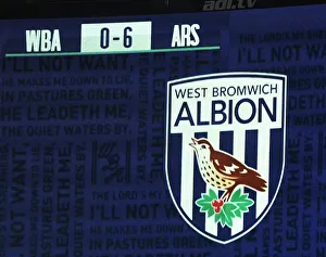 West Bromwich Albion V Arsenal - Carabao Cup 2021-22 Prints: Arsenal Advance: West Bromwich Albion 1-2 Gunners (Carabao Cup 2021-22)