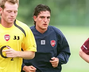 Mannone Vito Collection: (Arsenal). Arsenal Training Session