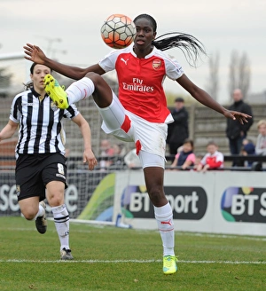 Arsenal Ladies V Notts County Ladies 3rd April 2016 Prints: Arsenal and Asisat Oshoala Overcome Notts County Ladies in FA Cup Quarterfinals Thriller