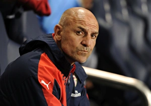 Tottenham Hotspur V Arsenal Capital One Cup 2015/16 Prints: Arsenal Assistant Manager Steve Bould Prepares for Tottenham Hotspur Showdown in Capital One Cup
