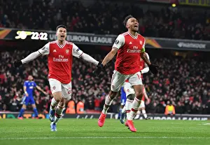 Arsenal: Aubameyang and Martinelli's Europa League Goal Celebration