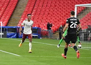 Arsenal: Aubameyang and Martinez Celebrate FA Community Shield Victory