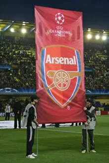 Images Dated 7th April 2009: Arsenal banner