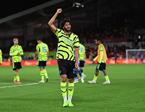 Arsenal Celebrate Carabao Cup Victory over Brentford