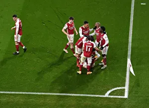 Arsenal Celebrate Emile Smith Rowe's Goal Against Newcastle United in FA Cup Third Round