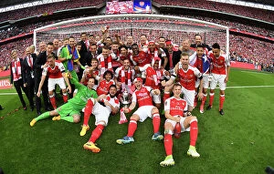 Arsenal Celebrate FA Cup Victory: Arsenal vs. Chelsea, 2017