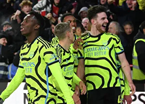 Brentford V Arsenal 2023-24 Prints: Arsenal Celebrate First Goal
