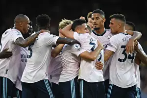 Arsenal Celebrate First Goal: Gabriel Martinelli Scores in Crystal Palace vs Arsenal, Premier League 2022-23