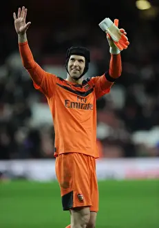 Arsenal V Bournemouth 2015-16 Prints: Arsenal Celebrate Hard-Fought Victory Over Bournemouth in 2015-16 Premier League