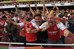 Arsenal V Manchester United 2023-24 Prints: Arsenal Celebrate Second Goal vs Manchester United in 2023-24 Premier League