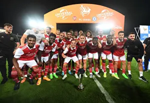 Arsenal Celebrate Victory Over Chelsea in Florida Cup 2022-23