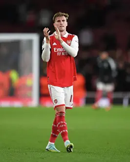 Arsenal Celebrate Victory Over FK Bodo/Glimt in Europa League: Rob Holding Salutes Fans