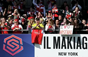 Arsenal Women V Manchester City Women 2022-23 Prints: Arsenal Celebrate Victory Over Manchester City in FA Women's Super League