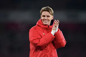 Arsenal Celebrate Victory Over Wolverhampton Wanderers in 2023-24 Premier League