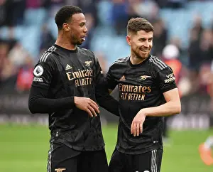 Aston Villa V Arsenal 2022-23 Prints: Arsenal Celebrate Win Against Aston Villa in Premier League Showdown