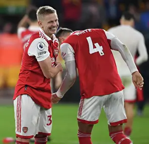 Arsenal Celebrate Win at Wolverhampton Wanderers in 2022-23 Premier League