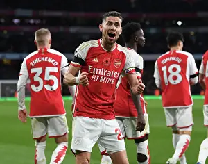 Arsenal Celebrates Double Strike Against Burnley in 2023-24 Premier League