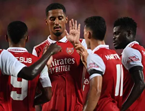 Arsenal Celebrates Double Strike: Chelsea vs. Arsenal - Florida Cup 2022-23