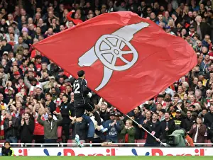 Arsenal Celebrates First Goal Against Sheffield United in 2023-24 Premier League