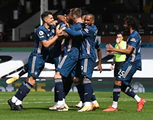 Arsenal Celebrates Gabriel's Brace: Fulham vs Arsenal, Premier League 2020-21