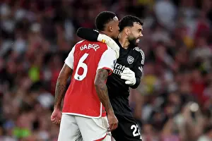 Arsenal Celebrates Premier League Victory Over Manchester City (2023-24)