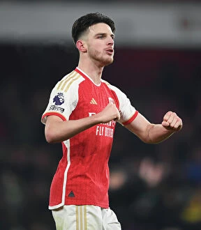Arsenal v Wolverhampton Wanderers 2023-24 Collection: Arsenal Celebrates Thrilling Victory Over Wolverhampton Wanderers in the 2023-24 Premier League