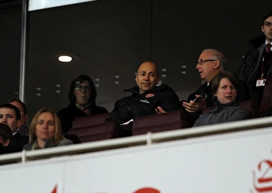 Arsenal Ladies v Chelsea LFC Collection: Arsenal CEO and Ladies Chairman Ivan Gazidis watches the match from the Directors Box