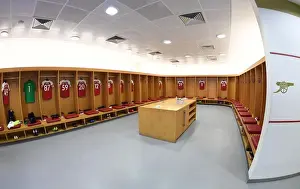 Arsenal V Fulham 2018-19 Prints: Arsenal Changing Room Before Arsenal FC vs Fulham FC - Premier League