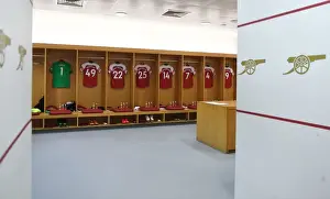Arsenal Changing Room Before Arsenal FC vs Newcastle United, Premier League 2018-19