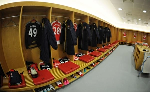 Arsenal Changing Room Before Arsenal vs. Everton: 2015/16 Premier League