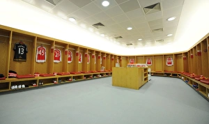 Arsenal Sunderland 2015-16 Prints: Arsenal Changing Room - Arsenal vs. Sunderland, Premier League 2015-16