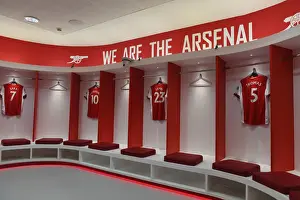 Arsenal Changing Room Before Arsenal vs Aston Villa: 2021-22 Premier League