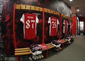 Arsenal Changing Room: Charlie Patino's Shirt Ready for Carabao Cup Quarterfinal Battle