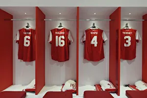 Arsenal V Juventus 2022-23 Prints: Arsenal Changing Room: Gabriel
