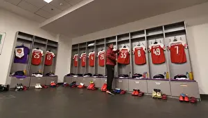 Arsenal Changing Room Before UEFA Europa League Match vs Vorskla Poltava (2018-19)