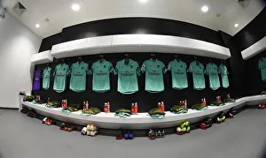 West Ham United V Arsenal 2018-19 Prints: Arsenal Changing Room Before West Ham United Match, Premier League 2018-19