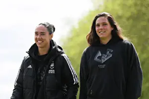 Chelsea Women V Arsenal Women 2022-23 Prints: Arsenal and Chelsea Women Prepare for FA Super League Clash at Kingsmeadow
