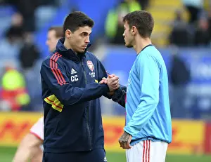 Arsenal Coaches Carlos Cuesta and Jakub Kiwior Prepare for Leicester City Clash in Premier League