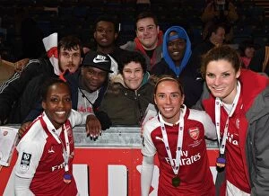 Arsenal Women v Manchester City Ladies - Continentail Cup Final Collection: Arsenal Community group. Arsenal Women 1: 0 Manchester City Ladies