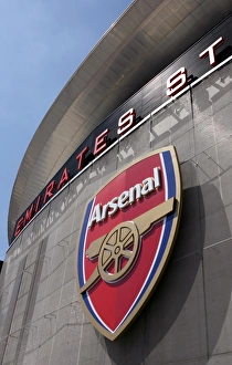 The Arsenal Crest Gracing Emirates Stadium