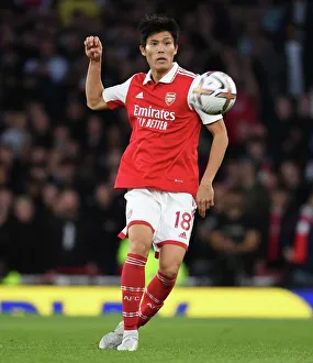 Arsenal Debut: Tomiyasu Shines in Arsenal vs. Liverpool (2022-23) - Emirates Stadium