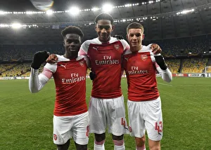 Arsenal Debutants Saka, Medley, and Gilmour Post-Match against Vorskla Poltava in UEFA Europa League