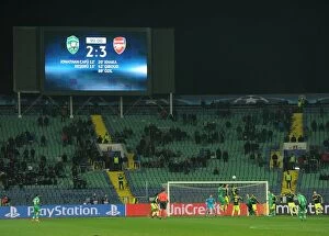 Images Dated 1st November 2016: Arsenal Defend Late to Secure 3-3 Draw against Ludogorets in Champions League