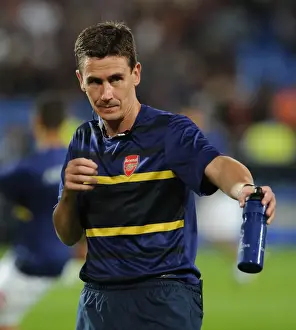 Montpellier V Arsenal 2012-13 Prints: Arsenal Doctor Gary O'Driscoll Before Montpellier Clash in 2012-13 Champions League