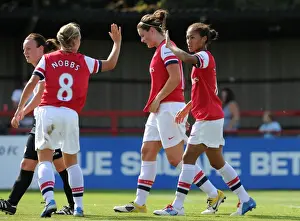 Arsenal Double: Yankey and Nobbs Celebrate Goals in FA WSL Match